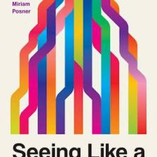 Book cover with line graph