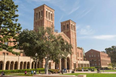 Murphy Hall image on the UCLA campus