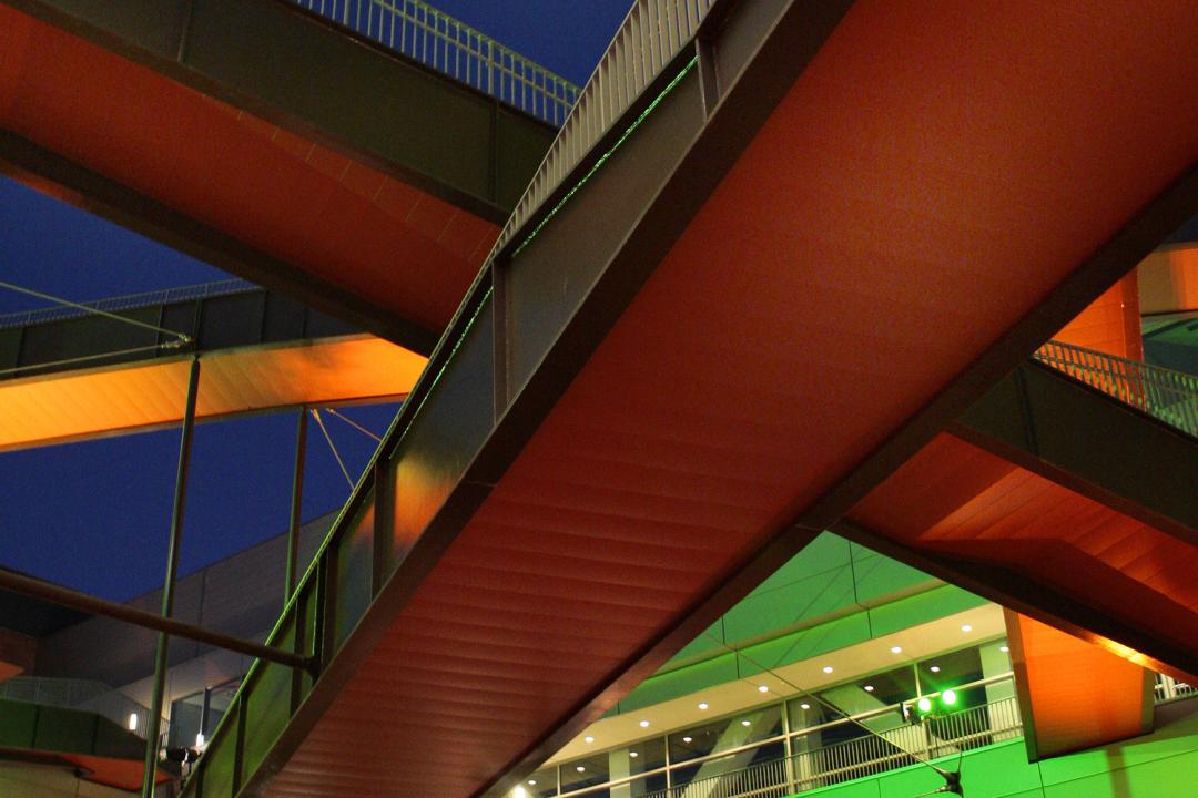 California NanoSystems Institute at night